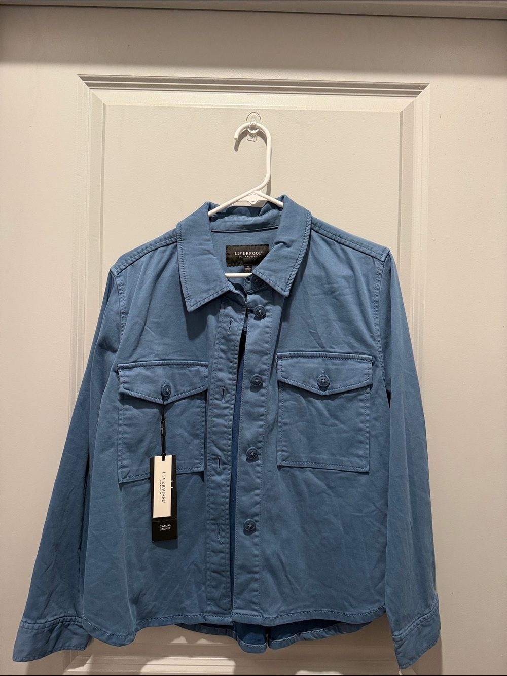 Liverpool Casual Jacket In queen blue | Sz M